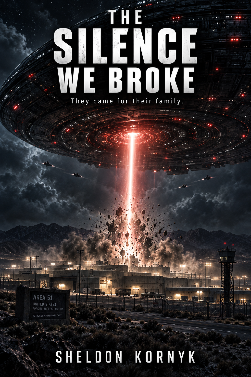 The Silence We Broke by Sheldon Kornyk book cover